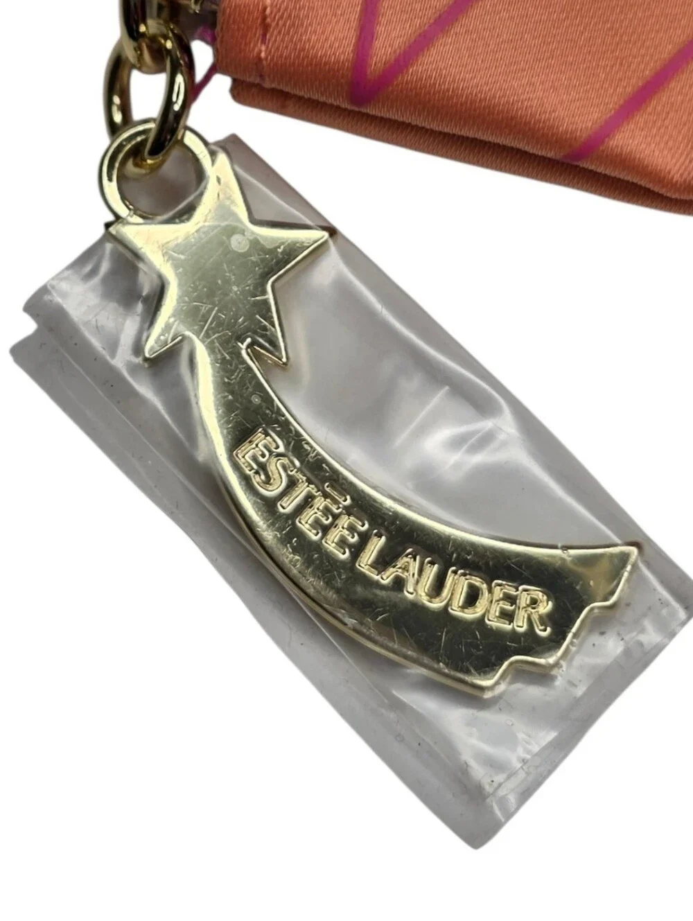 Estee Lauder Lipstick Statement Rose & Orange Star Makeup Bag Limited Edition